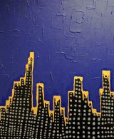 Nachtlichter der Großstadt