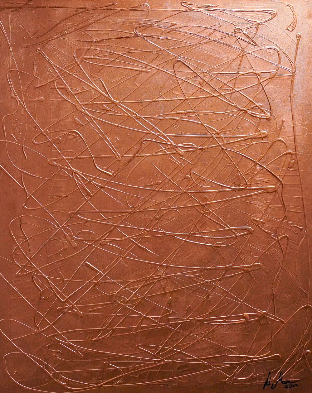 Bronzegeflecht
